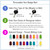mint seersucker id badge reel option chart mint seersucker id badge reel option chart