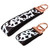 cow keychain rose hardware in wristlet and mini size