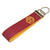 Swiss Dot Burgundy Personalized Keychain Swiss Dot Burgundy Personalized Keychain