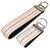 kindness multi colored keychain silver hardware in both a mini and wristlet size kindness multi colored keychain silver hardware in both a mini and wristlet size