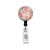 shih tzu dogs on coral id badge reel  picture 3