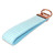 aqua and mint seersucker keychain rose hardware in wristlet size aqua and mint seersucker keychain rose hardware in wristlet size