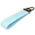 aqua and mint seersucker keychain brass hardware in wristlet size aqua and mint seersucker keychain brass hardware in wristlet size