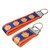 clemson paw keychain silver hardware in both wristlet and mini size clemson paw keychain silver hardware in both wristlet and mini size