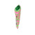 alligators pink zipper pouch  alligators pink zipper pouch