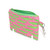 alligators pink zipper pouch  alligators pink zipper pouch