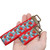 strawberry keychain in hand wristlet and mini version