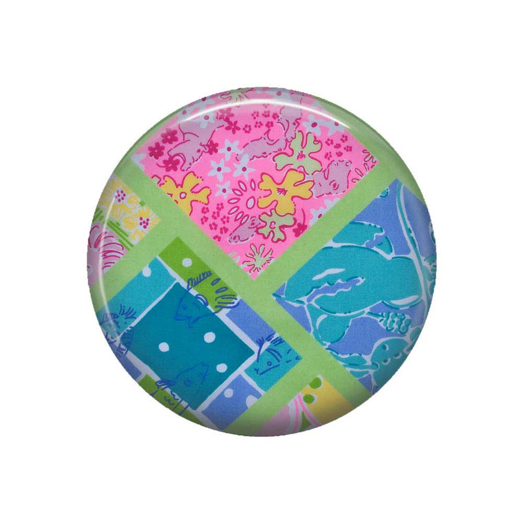 Ocean Patch Pocket Mirror