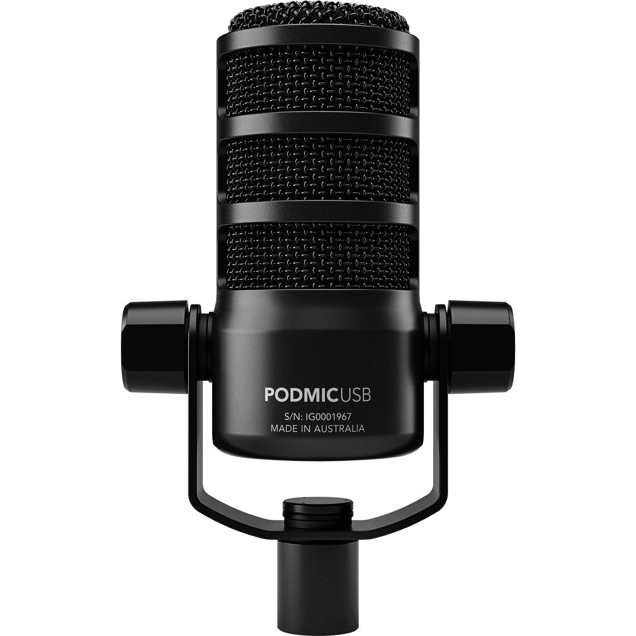 Rode Microphones PodMic Dynamic Podcasting Microphone Black