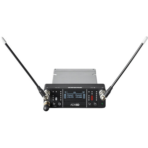 Shure ADX5D Axient Digital Dual-Channel Slot-Mount Wireless