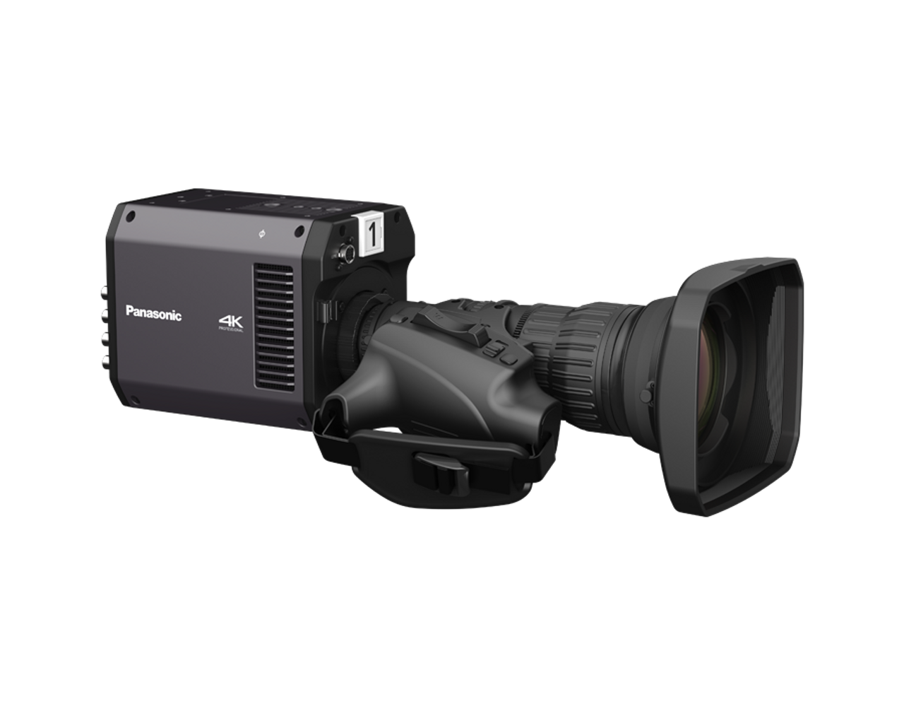 Panasonic AK-UBX100 rear connectivity