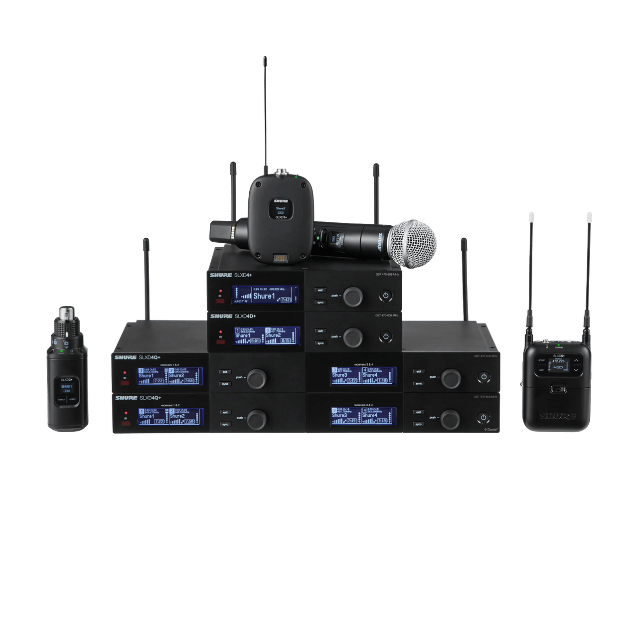 Shure SLX-D+ Wireless Microphone System