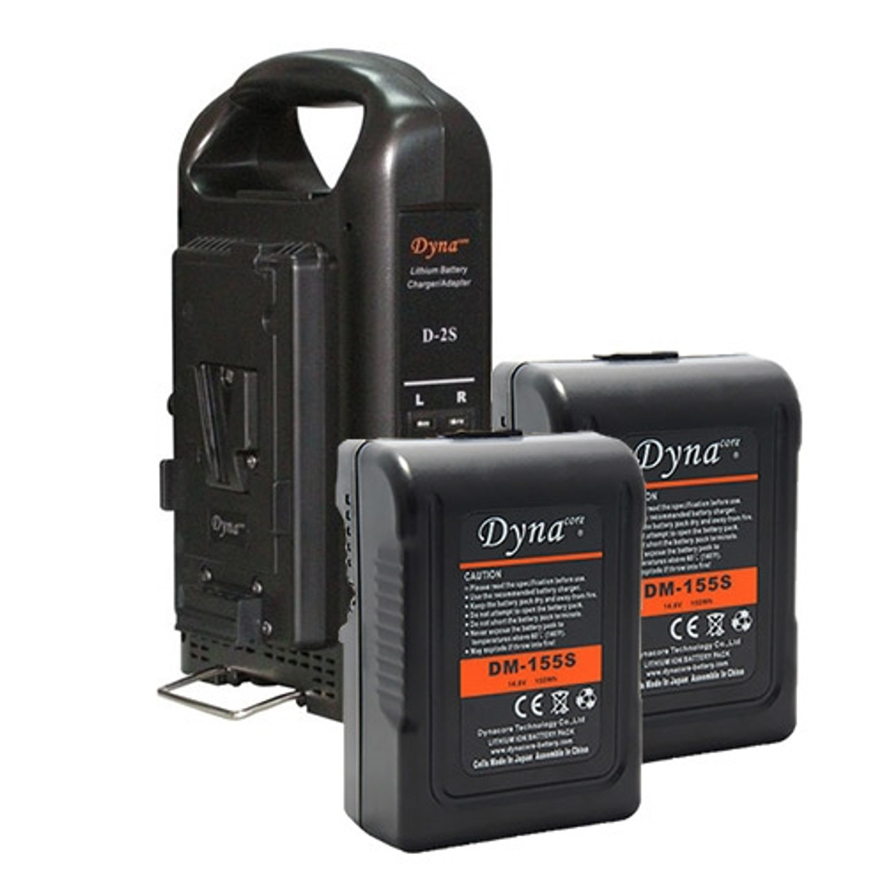 Discrimineren provincie Ham Dynacore DM-155S V-Mount Batteries With Dual Charger