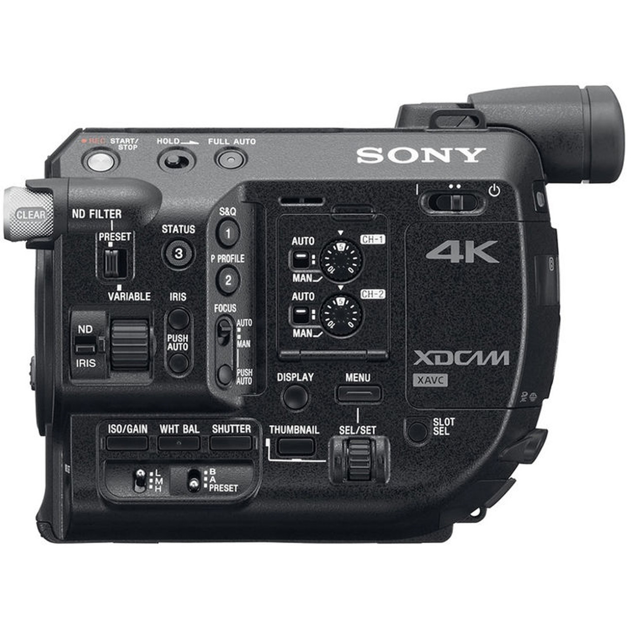 競売 PXW-FS5 SONY 4K CINEMA CAMERA 動作品 ビデオカメラ ...