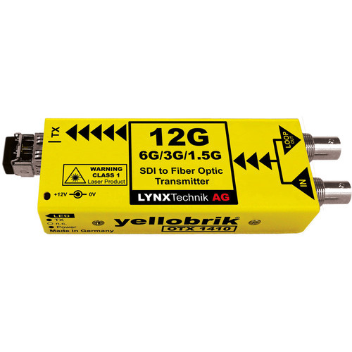 LYNX Technik Yellobrik OTX 1410 Fiber Optic Transmitter