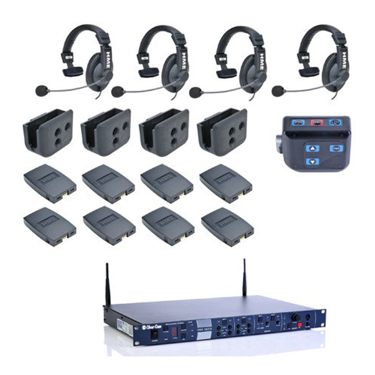 Clear-Com 4-UP HME DX210 Intercom System