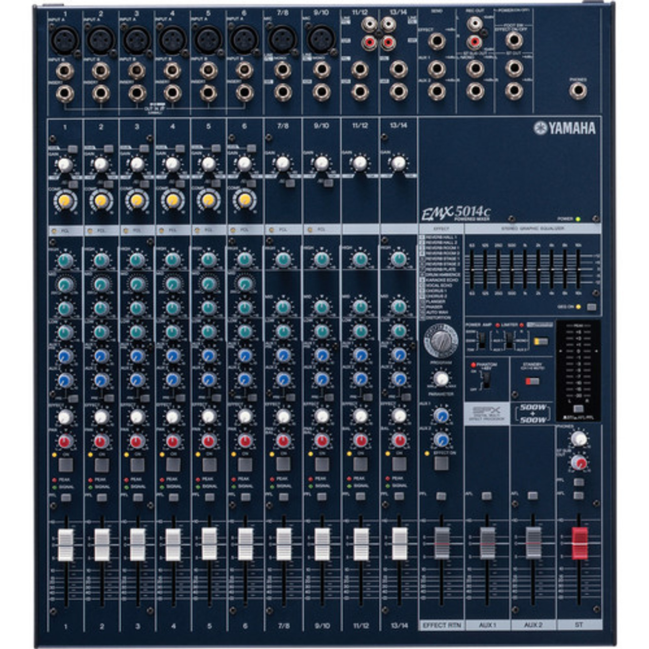 Yamaha EMX5014C 14 Powered Sound Reinforcement Audio Mixer