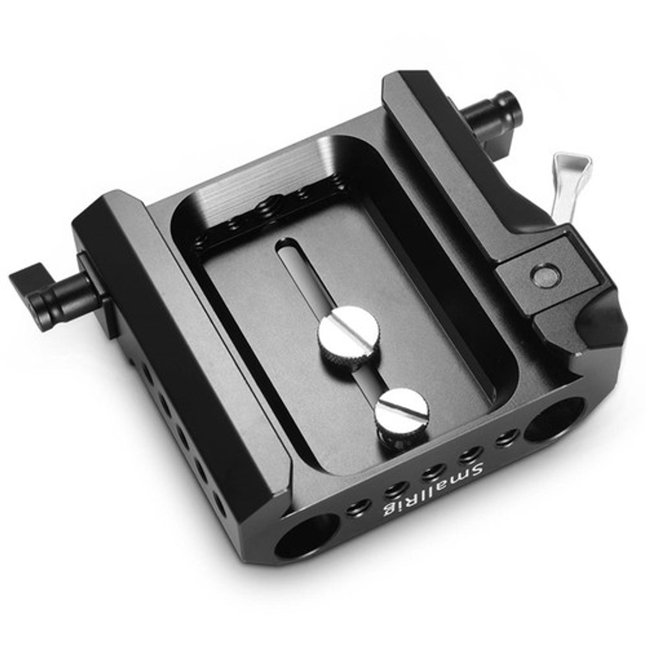 SmallRig Lightweight Baseplate w/Dual 15mm Rod Clamp w/ Plate for