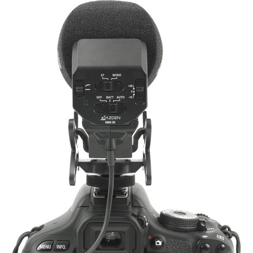 Azden SMX-30: Stereo-/Mono-Switchable Video Microphone