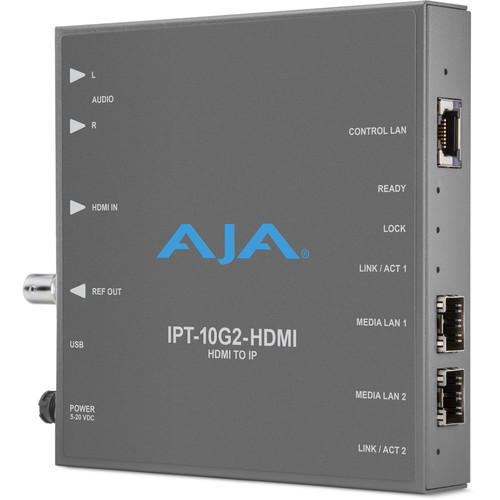 Aja Hi5 4k Plus Aja Hdmi Sdi AJA IPT-10G2-HDMI HDMI To SMPTE ST 2110