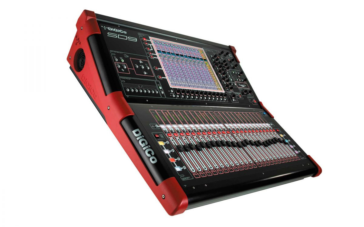 DiGiCo SD9B 48-channel Digital Mixing Broadcast Console with