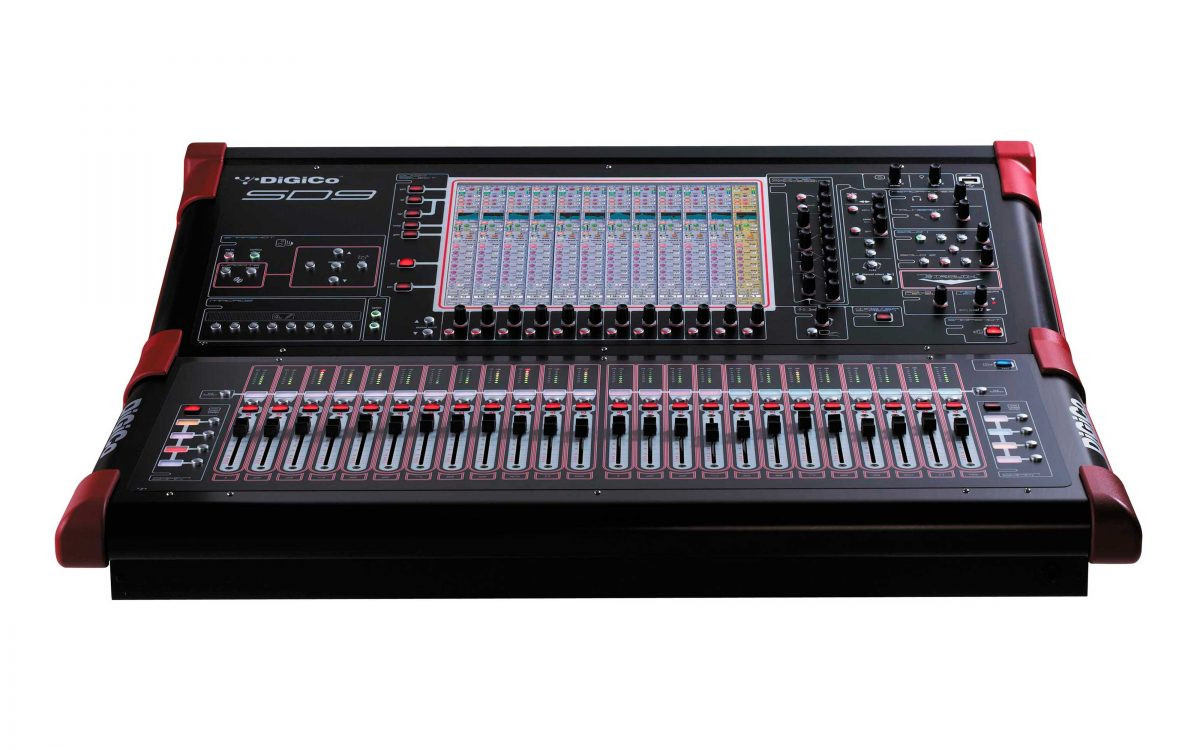 DiGiCo SD9B 48-channel Digital Mixing Broadcast Console with