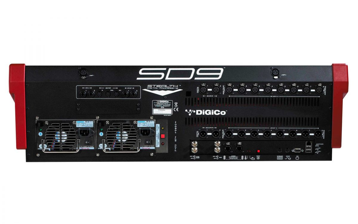 DiGiCo SD9T 48-channel Theatre Digital Mixing Console with Stealth