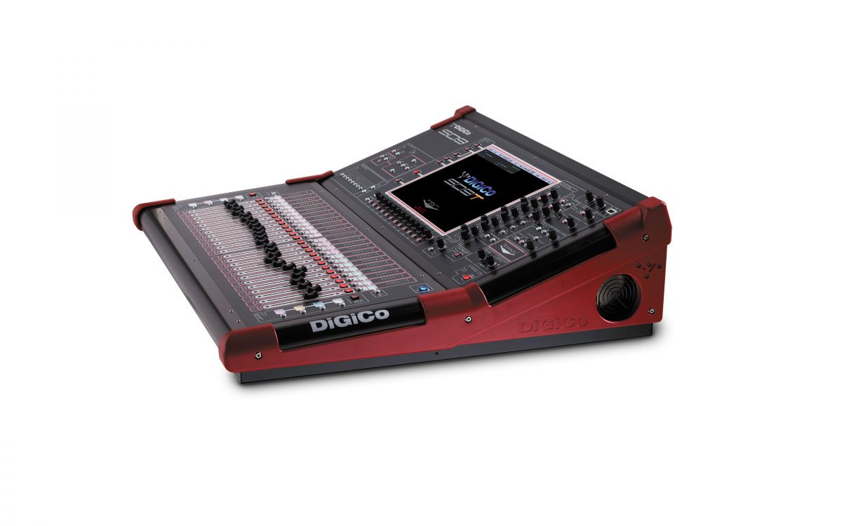 DiGiCo SD9T 48-channel Theatre Digital Mixing Console with Stealth