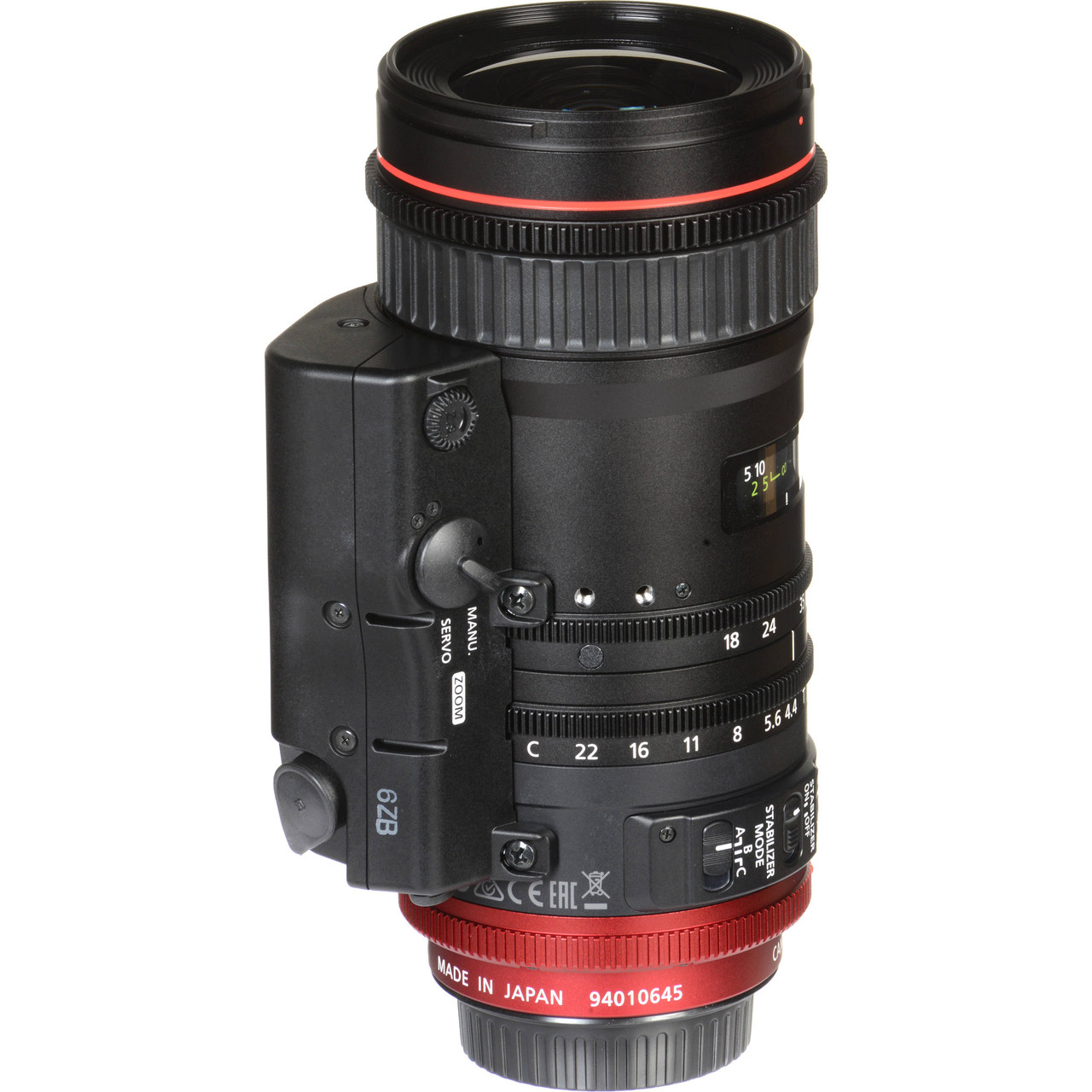 Canon CN-E 18-80mm T4.4 COMPACT-SERVO Cinema Zoom Lens (EF