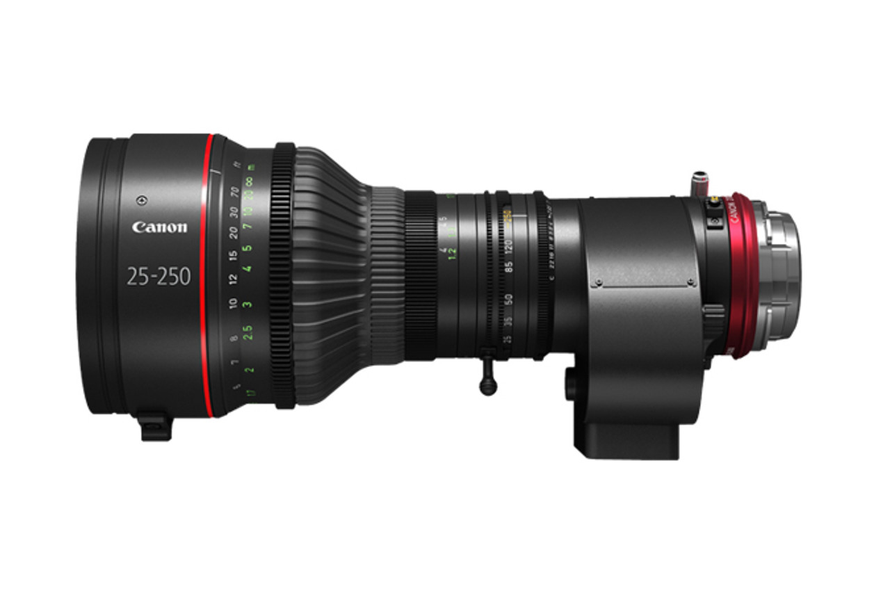 canon cine servo 25 250mm t2 95 cinema zoom lens pl mount 4573c002