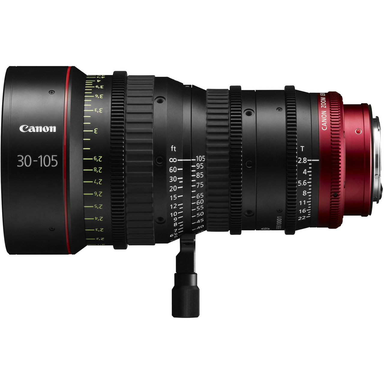 Canon Pl Mount Cn E 30 105mm F 2 8 L Sp Mod Digital Cinema Zoom Lens With Ef Mount Conversion Parts