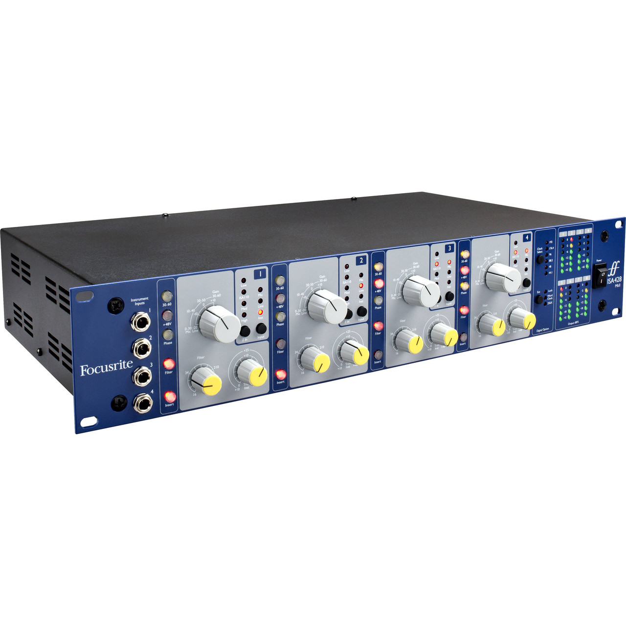 Focusrite 4 Channel Microphone Preamp