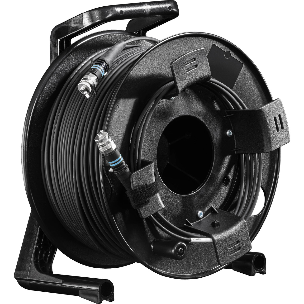 Fieldcast C2200 2Core Multi-Mode Fiber Optic Cable on Winding Drum  (Ultralight, 656')