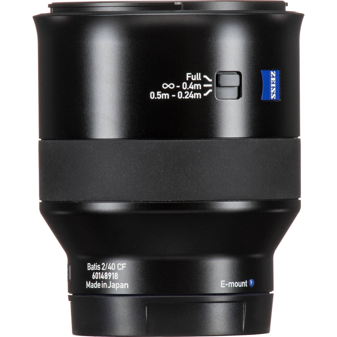 Zeiss 2239-137 Batis 40mm f/2 CF Lens for Sony E Mount