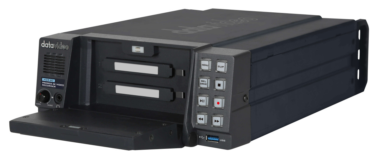 Datavideo HDR-80 enregistreur video numérique rackable UHD&HD 5