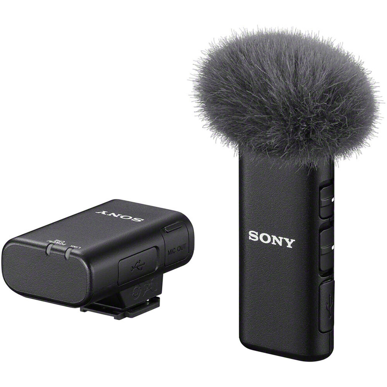 Sony ECM-W2BT Camera-Mount Digital Bluetooth Wireless Microphone 