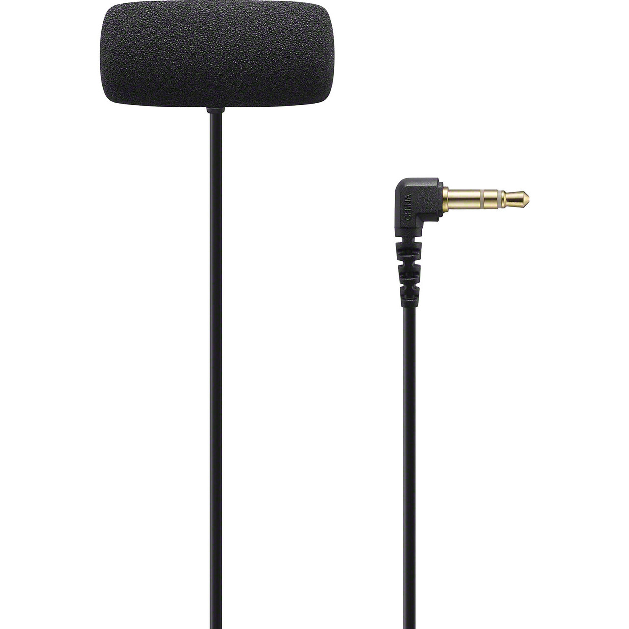 Sony ECM-LV1 Compact Stereo Lavalier Microphone with 3.5mm TRS