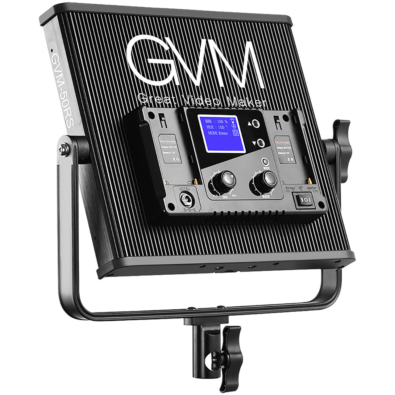 GVM-50RS3L RGB LED Studio 3-Light Soft Video Panel Kit 50RS3L