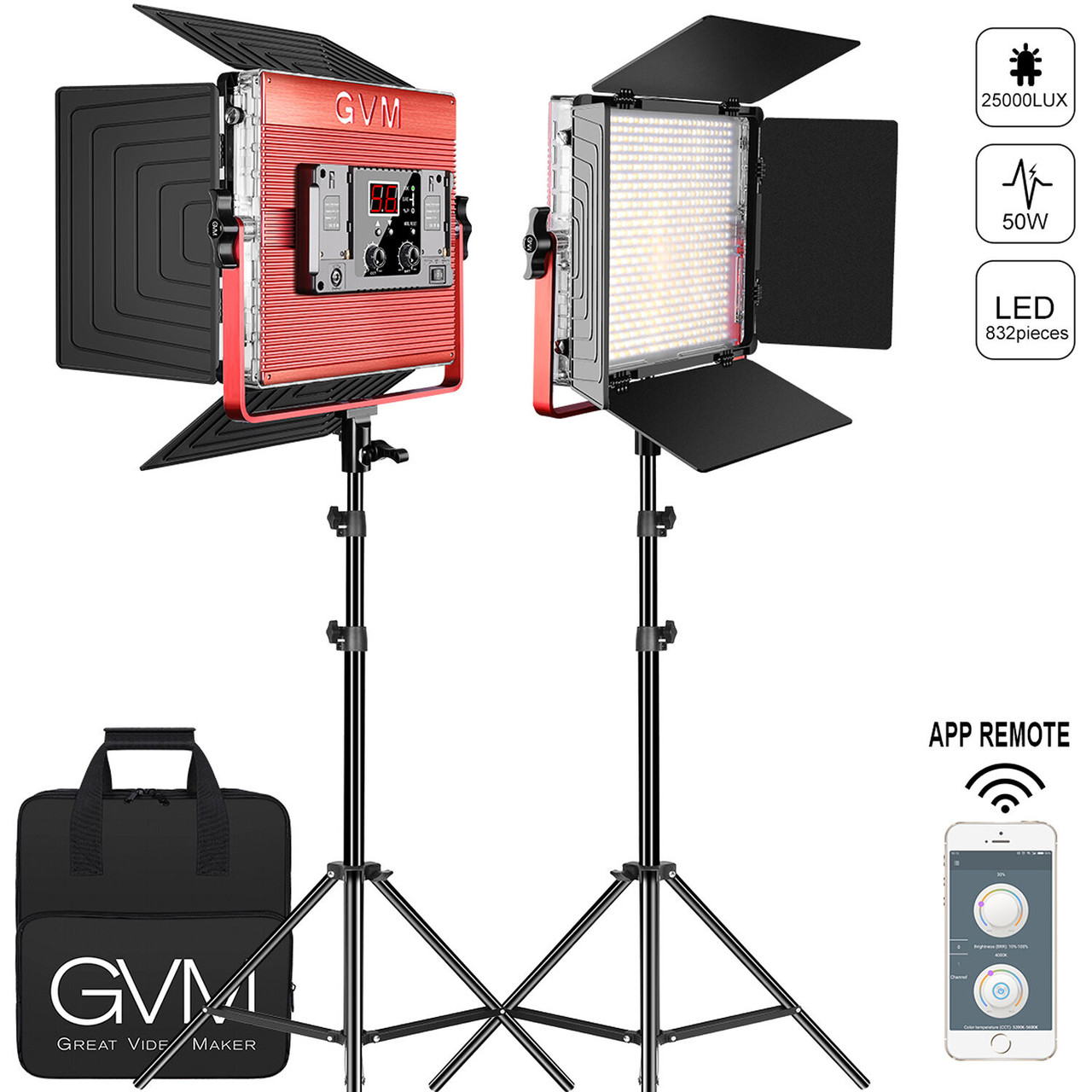 light panel stand