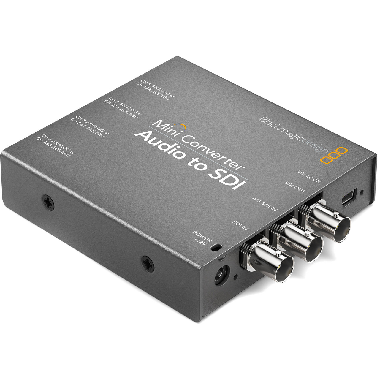Blackmagicdesign Converter Audio to SDI③ Blackmagic Design Audio to SDI Mini Converter