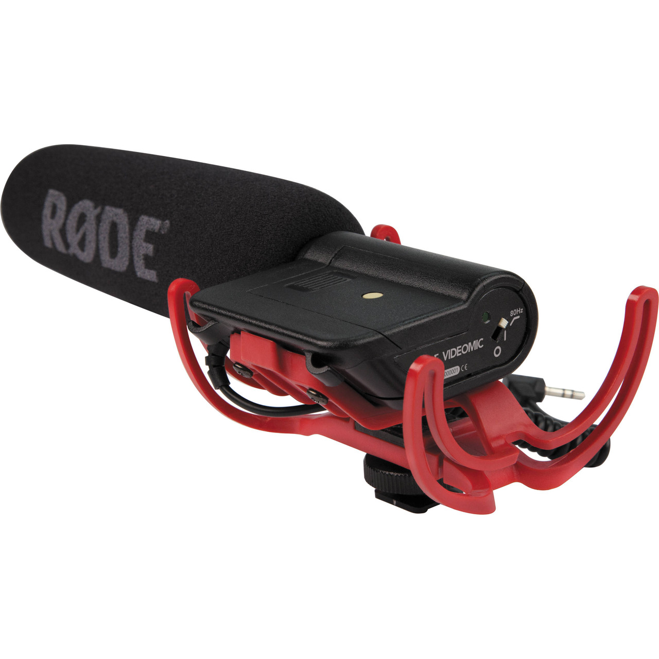 Rode VMPR VideoMic Pro R with Rycote Lyre Shock Mount, Black