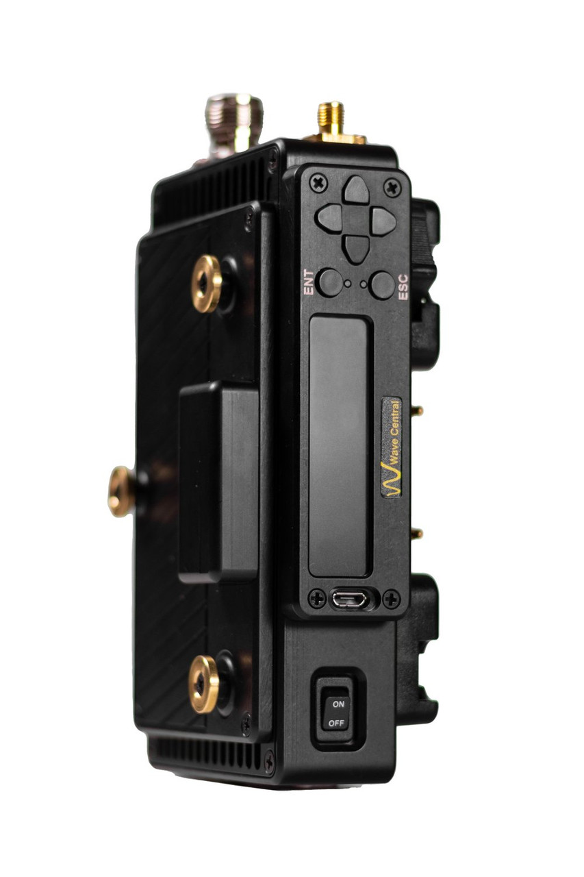 Wave Central AXIS AXTX3.2 h.264 camera-back COFDM transmitter with 