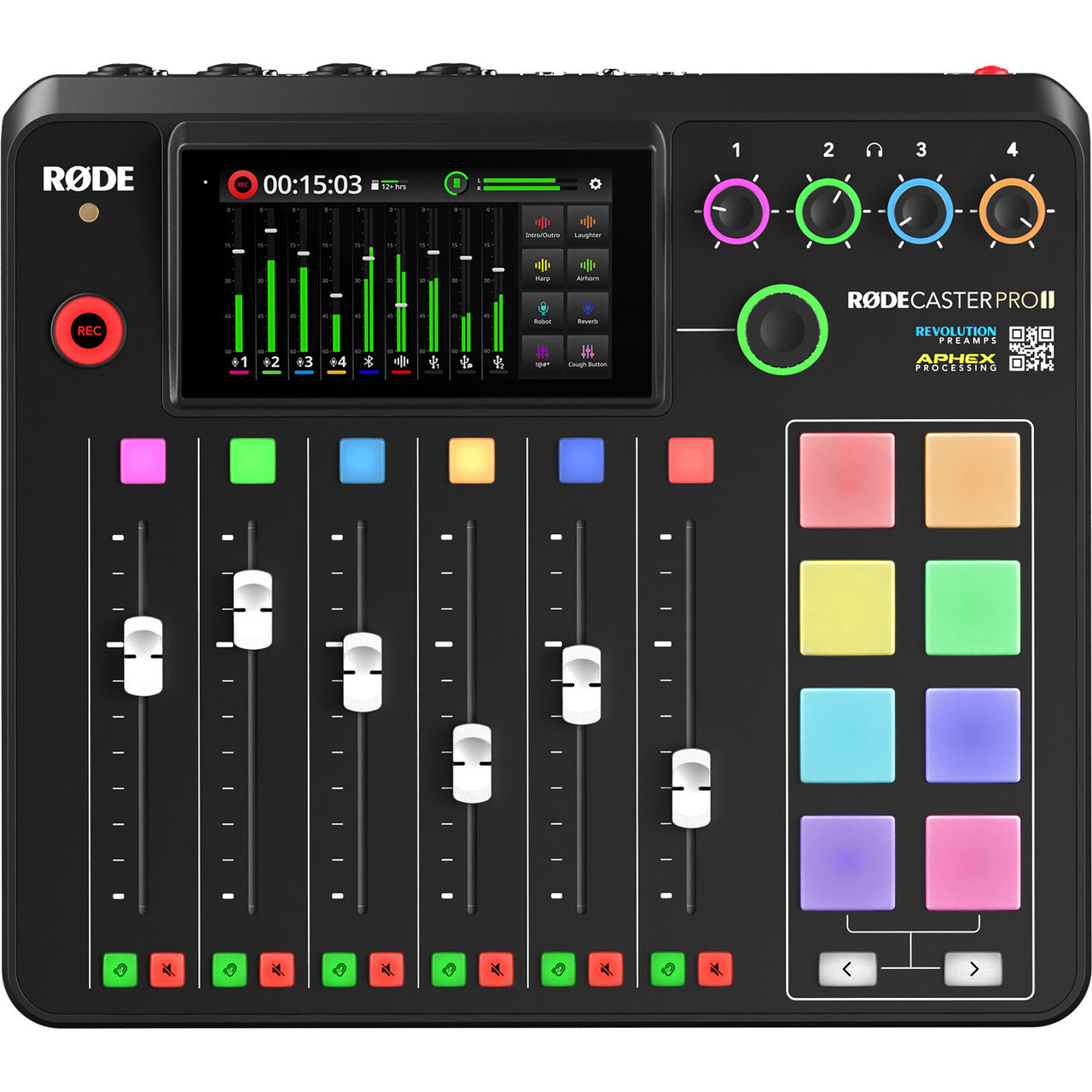 Rode RCP2 RODECaster Pro II Integrated Audio Production Studio RCP2