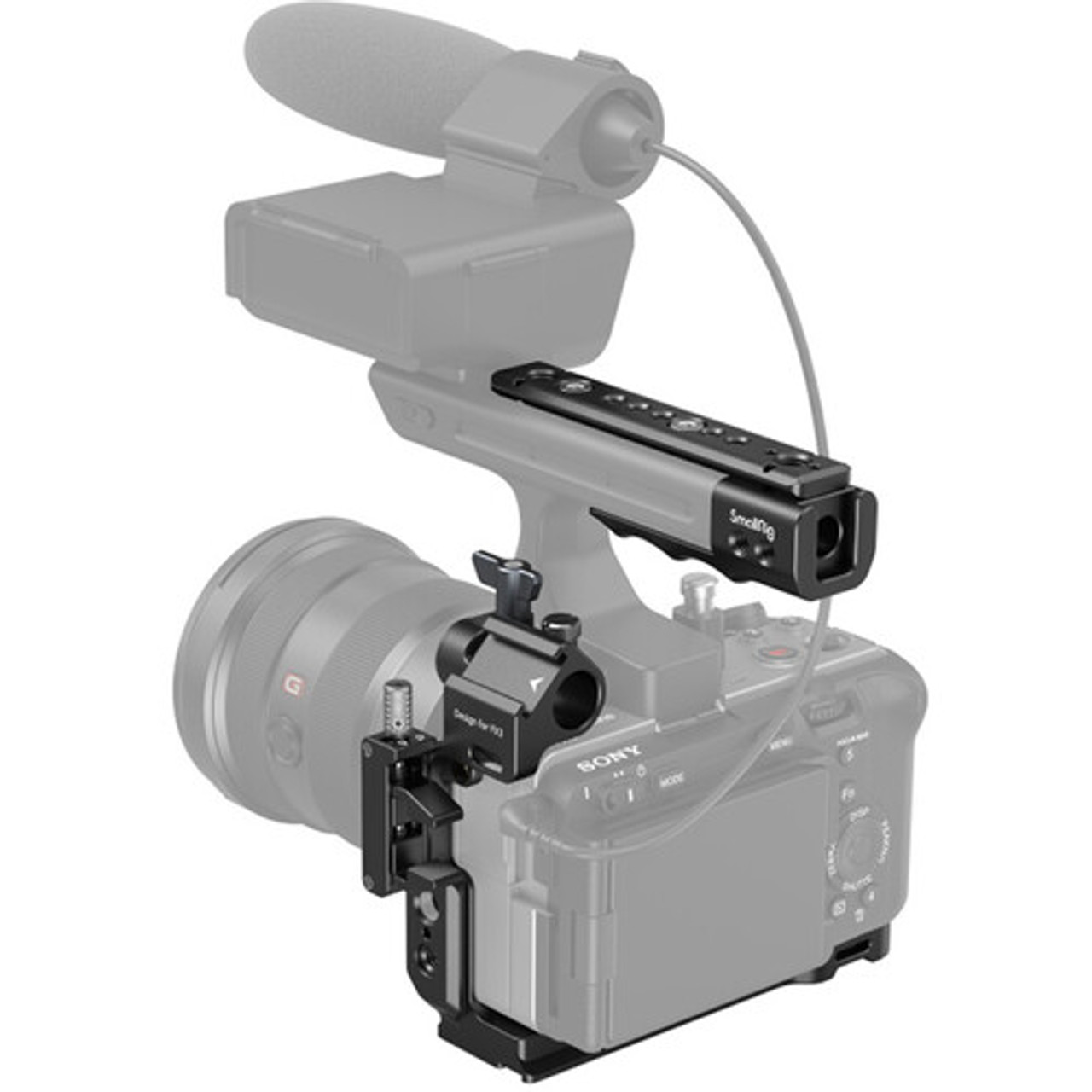 SmallRig Top Handle with ARRI-Style Anti-Twist Mount by SmallRig