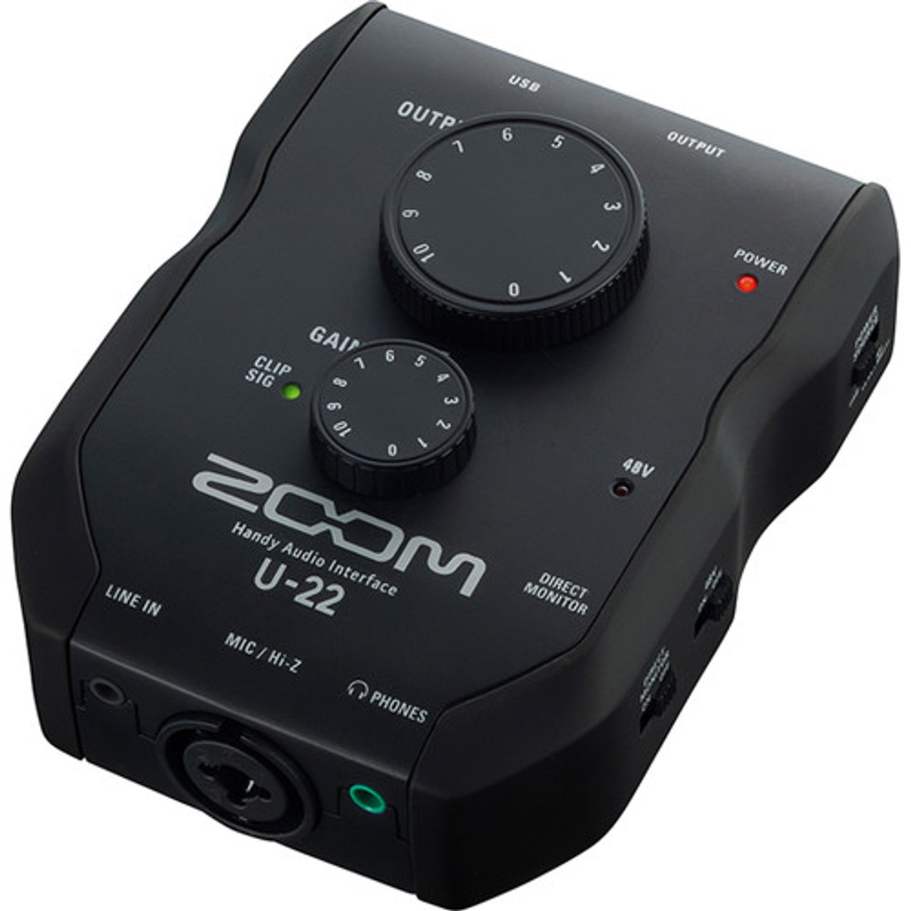 Zoom U-24 Handy Audio Interface, 2-channel Portable Usb Audio
