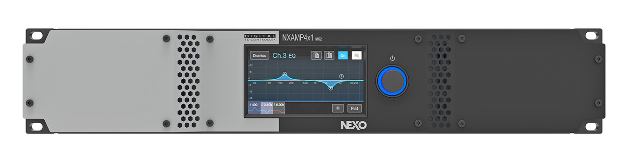 NEXO NXAMP4X1MK2 4-Channel 1300W Power Amplifier