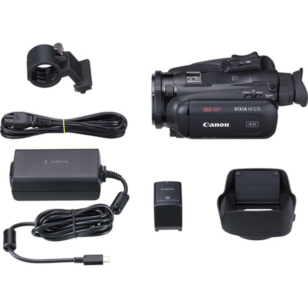 eksegese skære Giraf Canon Vixia HF G70 UHD 4K Camcorder (Black)