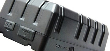 USED Dynacore D-200MS RUGGED Compact Low Profile V-Mount Li-ion Battery, (14.4V, 200Wh)