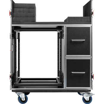 Gator GTOUR Mixer Flight Case with 2 Drawers & 2 Side Tables