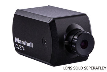 Marshall Electronics CV374 Compact UHD 4K60 Camera with NDI|HX3, SRT & HDMI